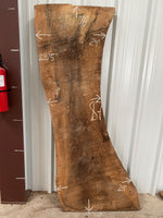 Turkish Walnut Live Edge Slab