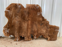 Turkish Walnut Live Edge Slab